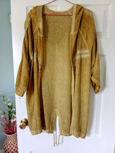 Hooded Linen Top
