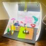 Kids Led Light Lego Display Stage Studio Box - 3 Sizes Available! Image 4