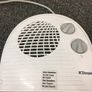 Dimples Dual Electric Fan Heater - Cool or Warm Air Image 2