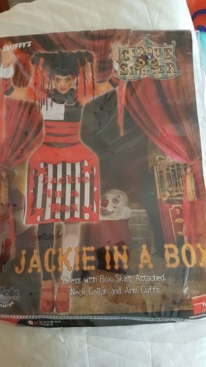 Smiffys Jackie in a Box Costume, Medium 10 to 14