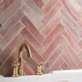 Hoxton gloss pink tiled Image 2