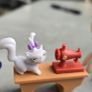 Rarity Loves to Style near complete set Mini figure 2" MLP G4 My Little Pony Image 4