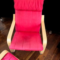 Ikea Armchair and Stool