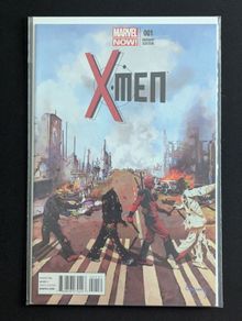 X-Men #1 Deadpool Abby Road Variant (Marvel - 2012)