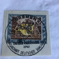 Rare /Genuine WW2 German stamp