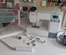 Janome DSK100 Special edition sewing machine and accessories