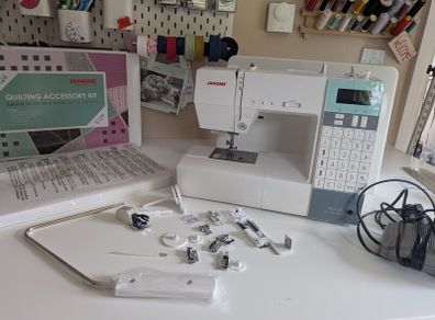 Janome DSK100 Special edition sewing machine and accessories