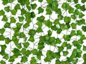 12 Pack Artificial Vines, Fake Ivy Garland for Room Decor Fake Plants Ivy Greenery Leaves UV Resistant, Home Bedroom Office Party Wedding Wall Accessories Decor, 84 Feet