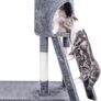 Cat Tree, 145cm Cat Scratch Posts Multi-Level Stable Cat Climbing Tower Cat Activity Trees with Ladder, Indoor Pet Activity Furniture Play House for Kitty Kitten (FREE POSTAGE) Image 4