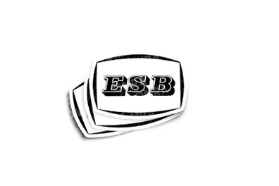 ESB 1950s-1970s Glossy Sticker 2-Pack