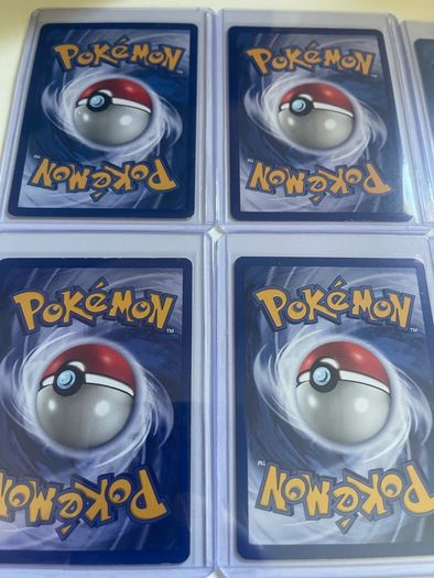 Lot of 9 Vintage Pokemon Cards - Great Condition
