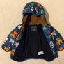Next Baby Fleece lined Waterproof hooded Jacket Image 9