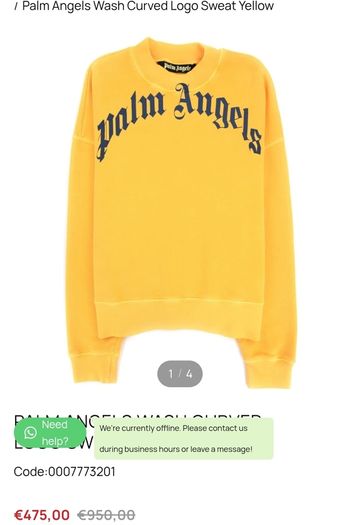 Palm Angels swestshirt