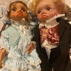 doll  boyfriend and girlfriend woodland fairy reborn dolls