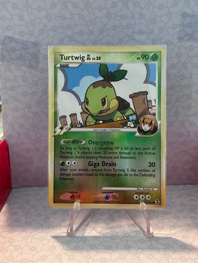pokemon card turtwig reverse