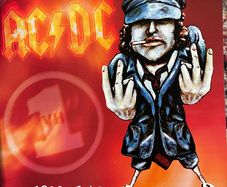 AC/DC  Limited Edition VH-1 Uncovered. A collection of uncut rehearsals vh1 London gold vinyl in mint condition