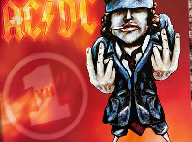 AC/DC  Limited Edition VH-1 Uncovered. A collection of uncut rehearsals vh1 London gold vinyl in mint condition
