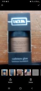 makeup lacura cashmere glow foundation