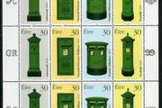 1998 Ireland Irish Postboxes Commemorative Stamps Sheetlet Mint Never Hinged (MNH)
