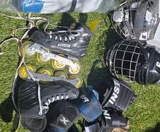 Roller hockey gear