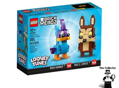 LEGO BrickHeadz Warner Brothers Looney Tunes Road Runner And Wile E Coyote Set 40559 Brand New Factory Sealed