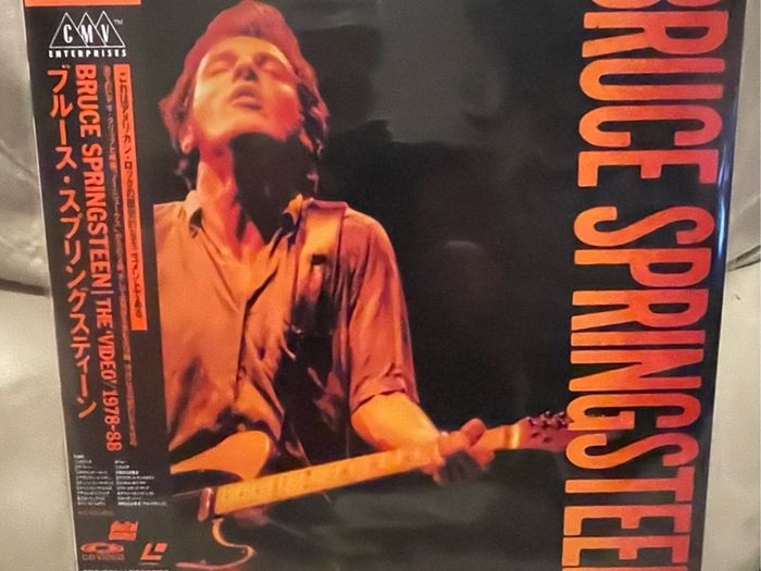 Laserdisc - Bruce Springsteen Video Anthology 1978-1988