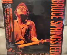 Laserdisc - Bruce Springsteen Video Anthology 1978-1988
