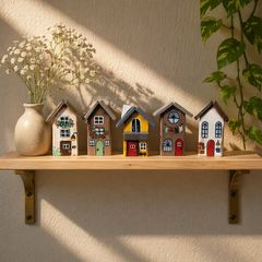 Handcrafted tiny wooden houses!