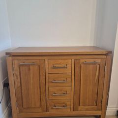 Pair of Solid Oak Sideboard