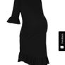 Black maternity dress Image 2