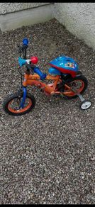 Paw Patrol Bike with helmet and stabilisers