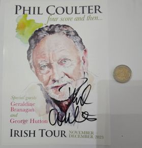 A signed phil coulter flyer