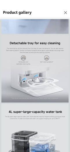 mii smart robot vacuum (new condition)