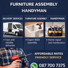 Man with a Van | Removals | Delivery | Handyman Services Cork