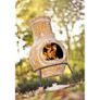 RedFire Fireplace Tampico Yellow 31x31x68 cm Clay Image 3