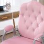 velvet Office chair, reclining backrest, height-adjustable Image 5