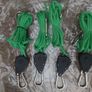 4x Adjustable Rope Ratchet Hangers Image 4