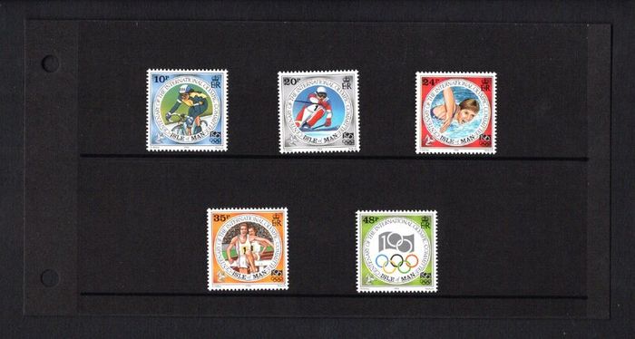 1994 Isle of Man Centenary of International Olympic Counsel Committee Commemorative Stamp Presentation Pack