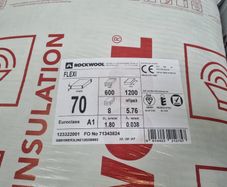 Rockwool Flexi Insulation Slabs - 70mm