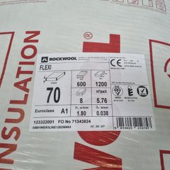 Rockwool Flexi Insulation Slabs - 70mm