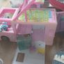 barbie dream house with a barbie camper van all together Image 2