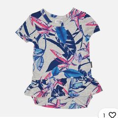 Bonds baby bird of paradise peplum all in one Sz 6-12 mths EUC