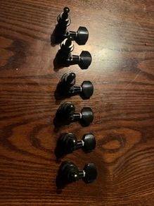 Ibanez RG Electric Guitars Machine Head tuners 6 line black  Jackson fender Stratocaster telecaster esp Ibanez electric guitars parts accessories
