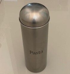 M&S Spaghetti Storage Jar 18/8 Stainless Steel