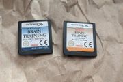 Brain Training Nintendo DS - 2 games FREEPOST