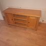 Solid Oak Tv unit Image 2