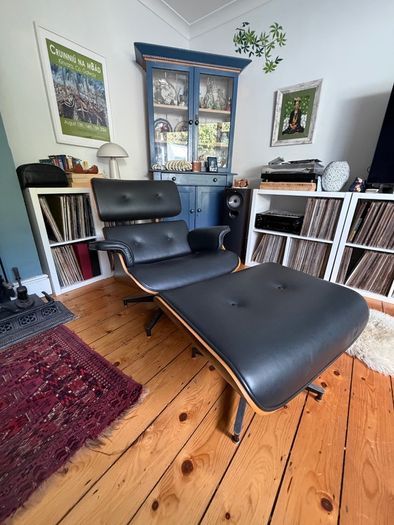 After Eames Reclining Chair and matching Ottoman
