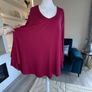 Ladies Long Sleeved Raspberry Pink Top from Basic Mat. Size UK 20-22 / EU 48-50 Image 6
