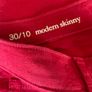 Ann Taylor LOFT - Red Skinny Jeans - UK 14 - New Image 4