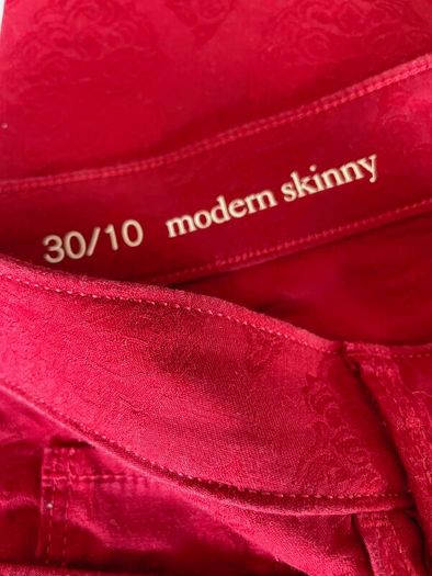 Ann Taylor LOFT - Red Skinny Jeans - UK 14 - New